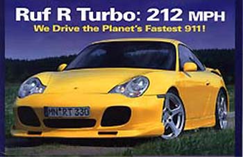 RUF 2001 R Turbo - совершенно не Porsche
