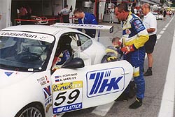 Фоменко возле гоночного GT3